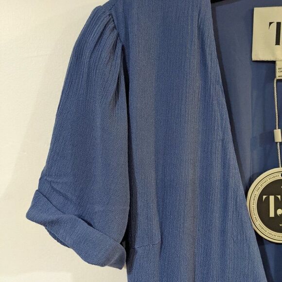 Nwt The Jetset Diaries | Freebird Maxi Dress in Cerulean Blue - Picture 7 of 11